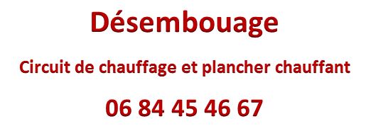 Désembouage de circuit de chauffage et de plancher chauffant LaTour De Salvagny... 06 84 45 46 67 David MARTIN